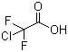 ácido clorodifluoroacético